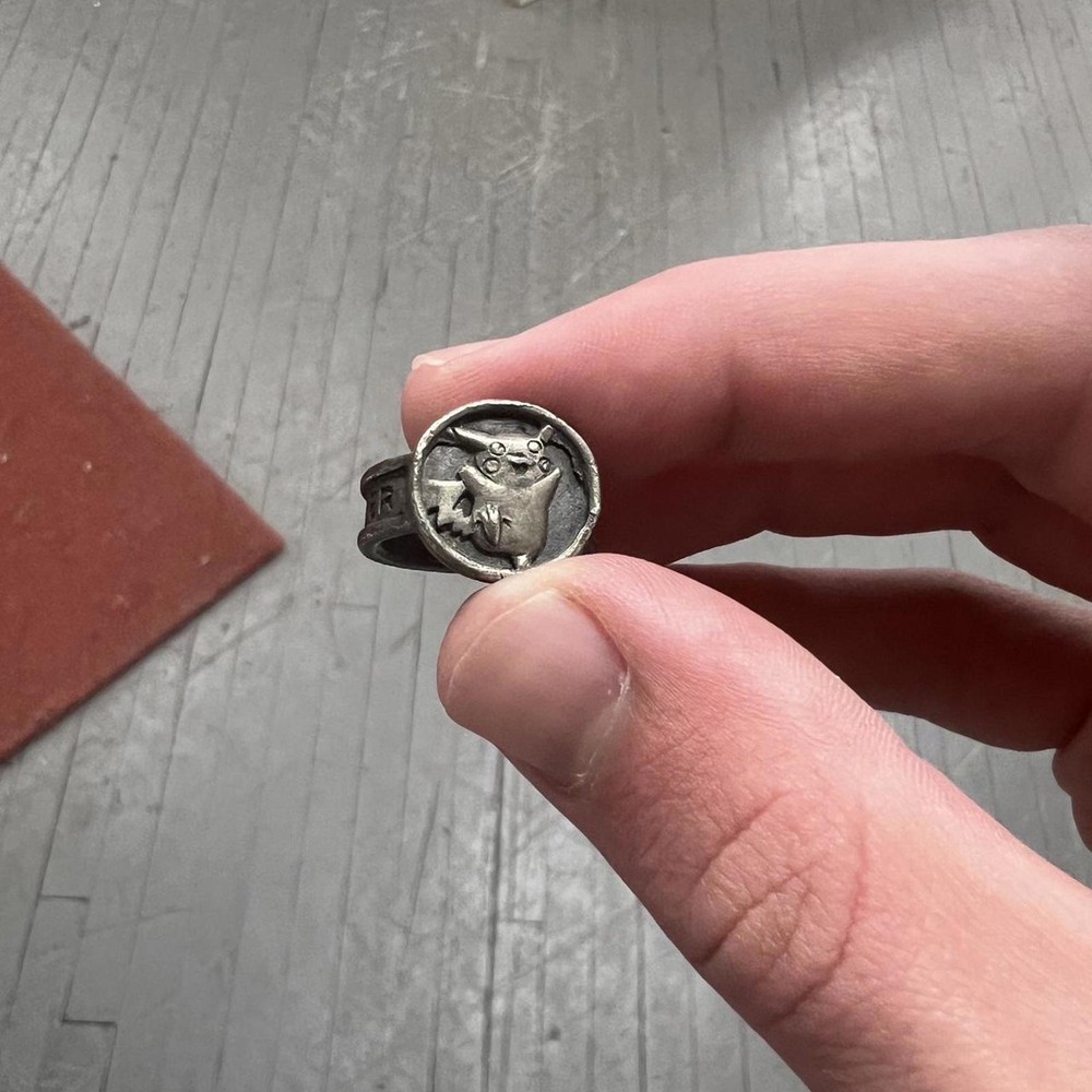 1999 Pokemon Master Trainer Pikachu Ring