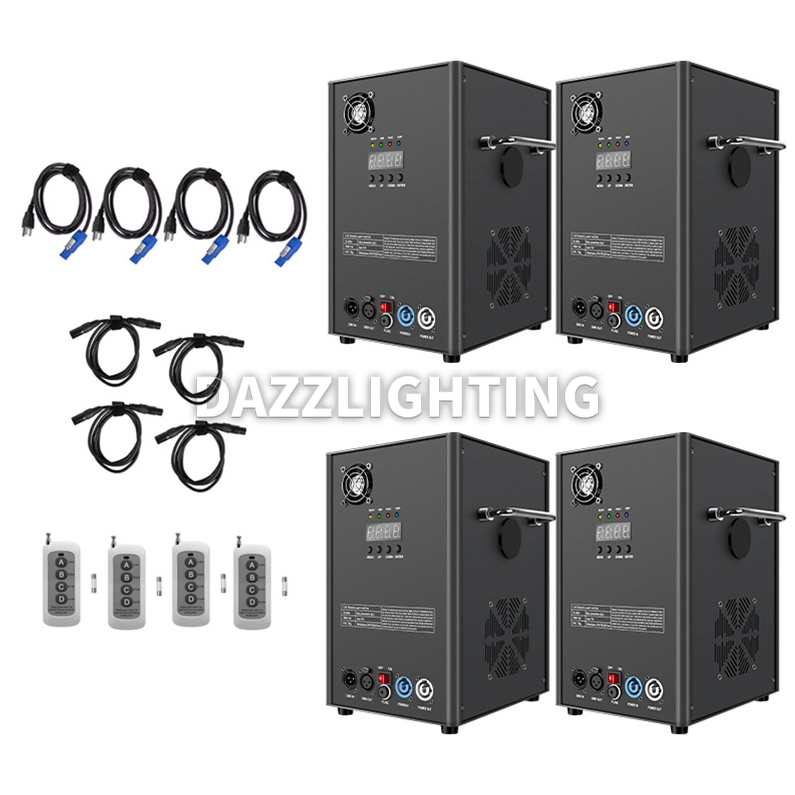 2/4PCS Cold Spark Machine 750W/850W DMX Firework Stage Effect Wedding DJ Event