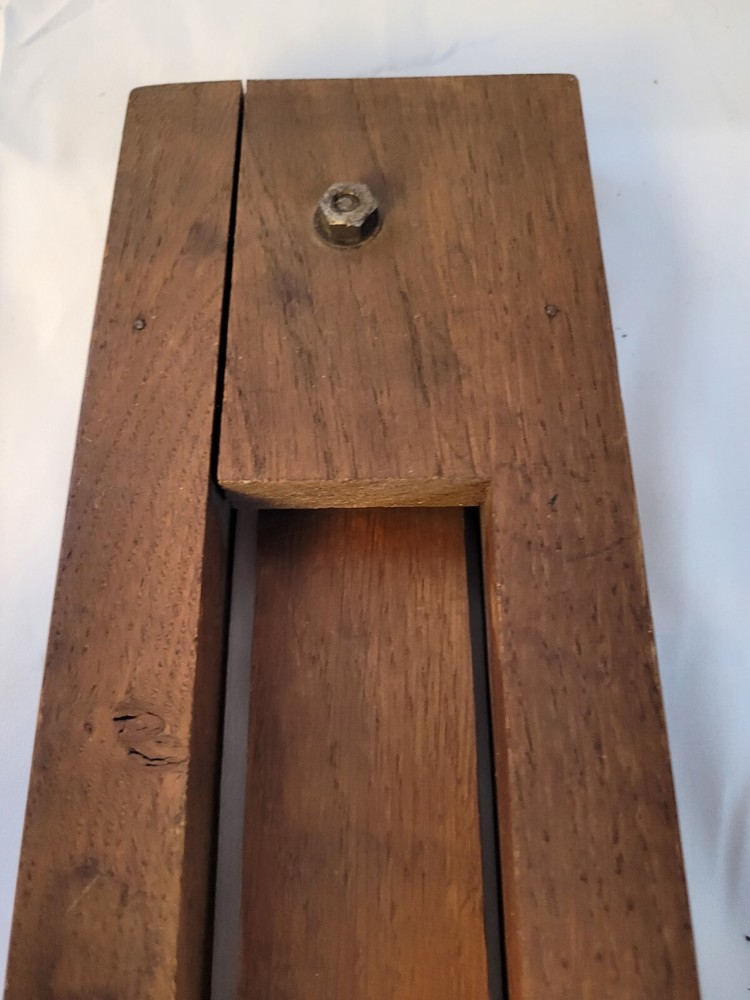 Antique Wooden Fire Alarm Noisemaker Fireman Tool!