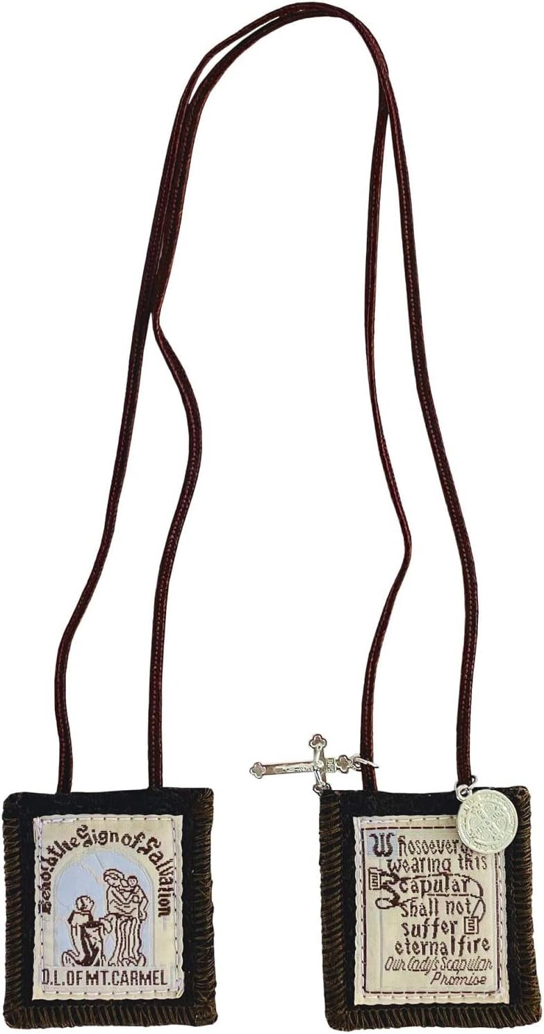 Scapulars Catholic, Brown Scapular of Our Lady of Mount Carmel, Escapularios Cat