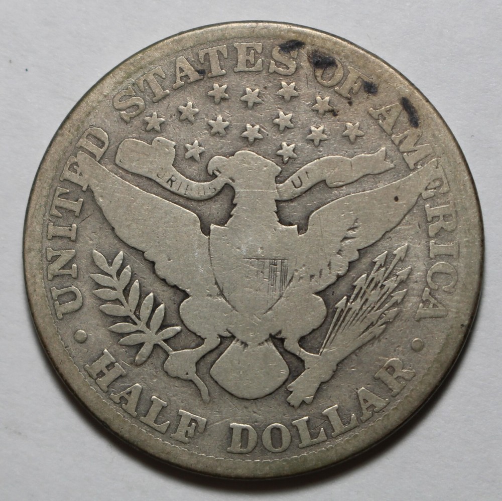 1915 Barber Half Dollar M634