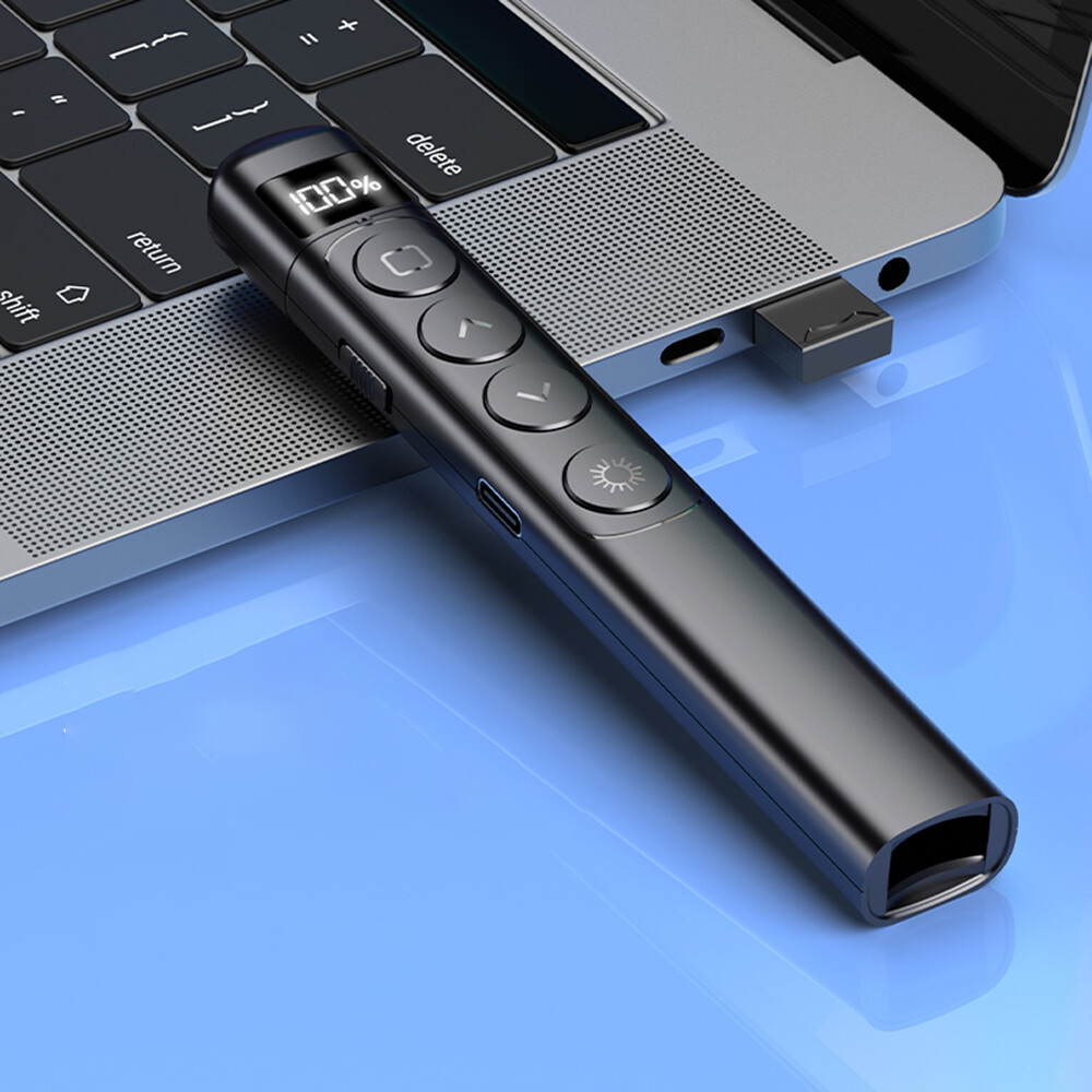 Laser Presentation Pointer 2.4G Wireless Demonstration Remote fr PowerPoint W2R6