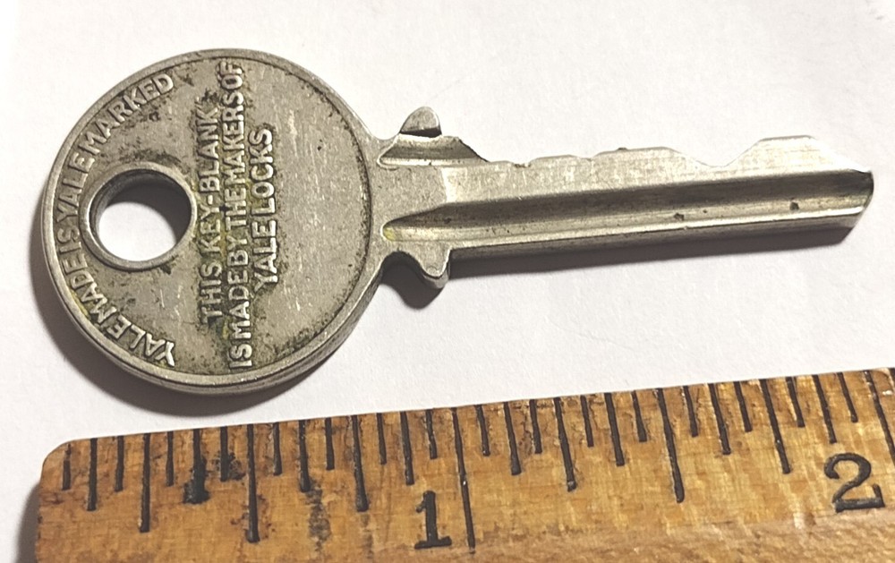 Vintage Key YALE TOWNE Appx 2" Replacement Locks Steampunk