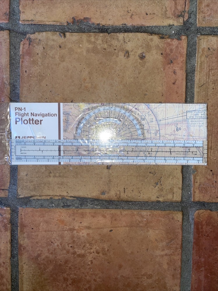 Vintage Jeppesen PN-1 Flight Navigation Plotter - NEW SEALED