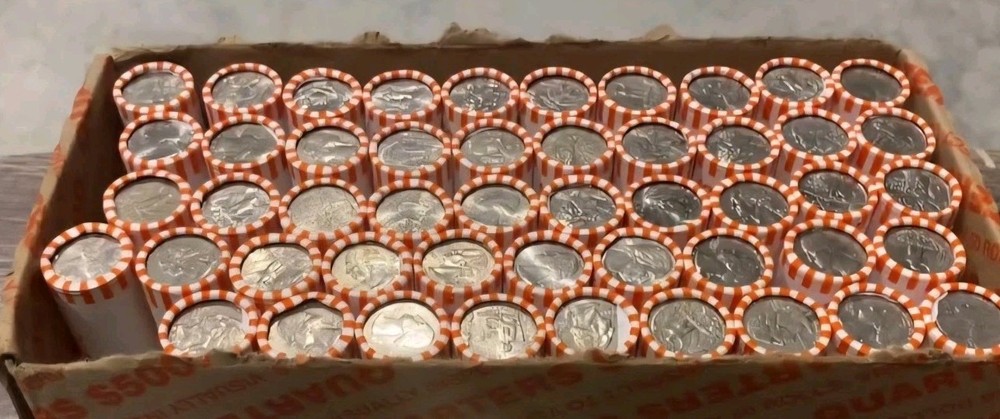(1) UNSEARCHED QUARTER ROLL OBW/LOOMIS* Silver, Westpoint, And Errors Possible