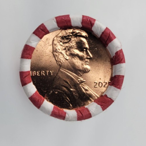 2025 D Lincoln Shield Cent Penny BU -1 Roll