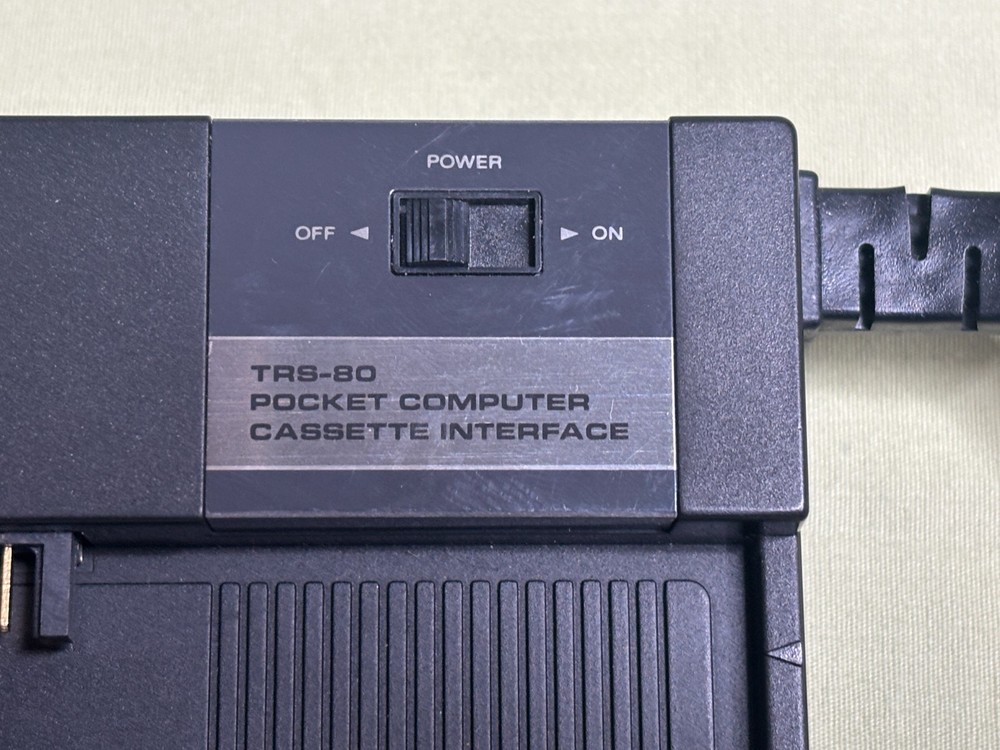 Tandy Radio Shack PC-4 Pocket Computer w/ Cassette Interface