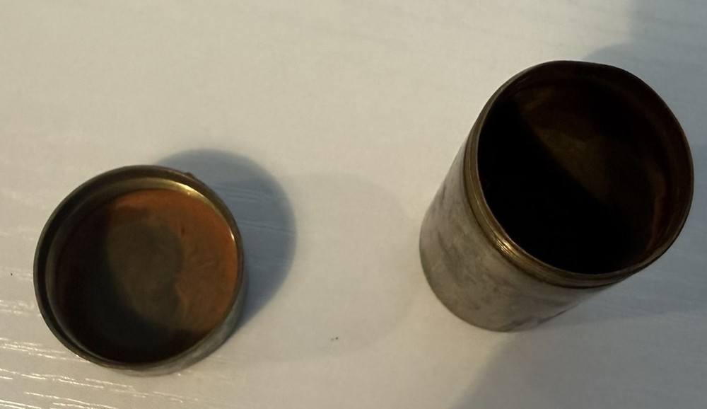 Canister ONLY for E. Leitz Wetzlar No. 3 Microscope Objective