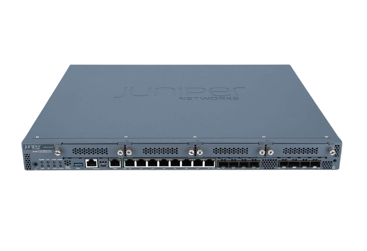 Juniper SRX340-SYS-JB Router 16x 1GbE Ports 90 Day Warranty!