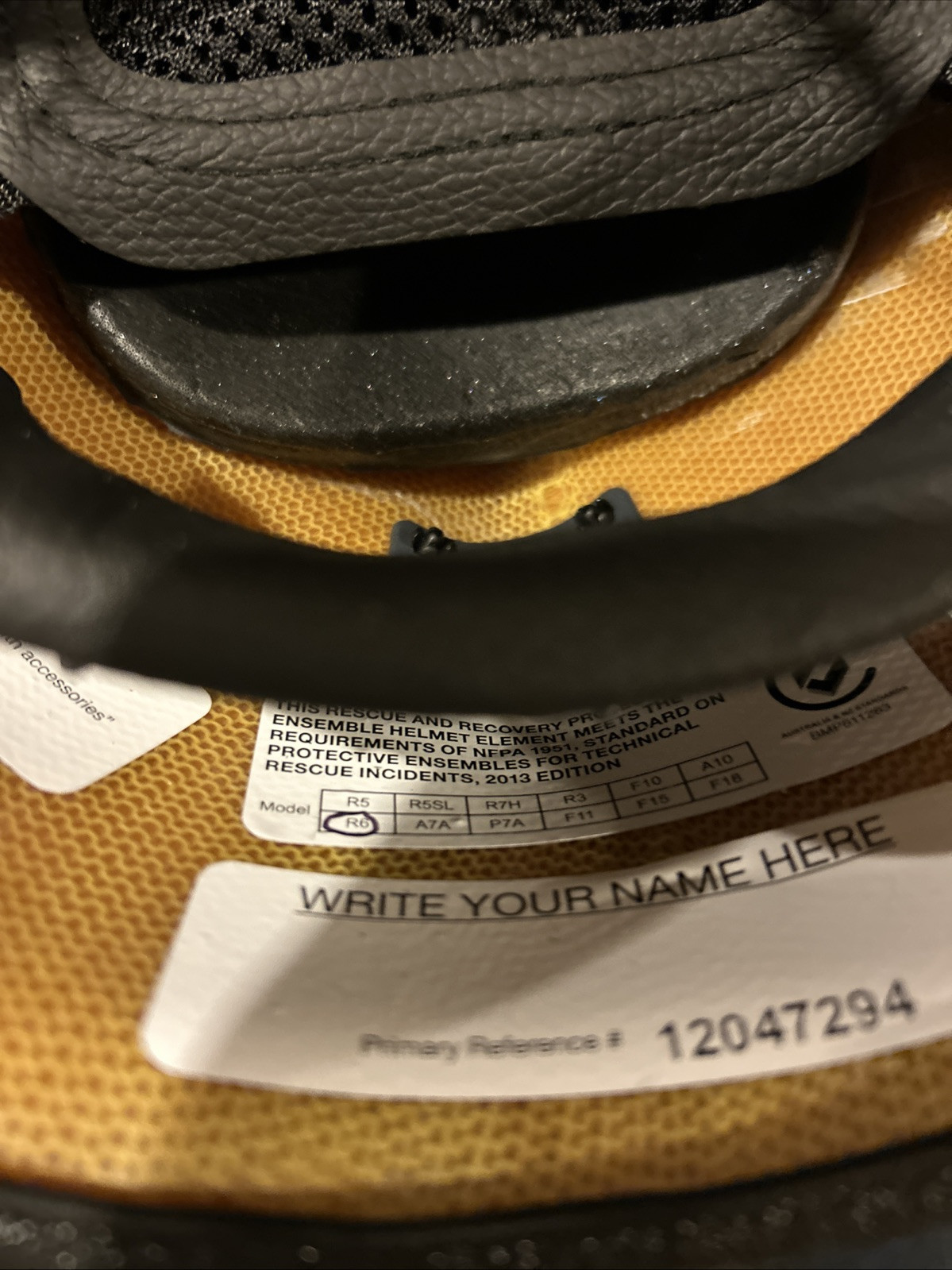 Pacific Helmets R6C Dominator Rescue Helmet Red