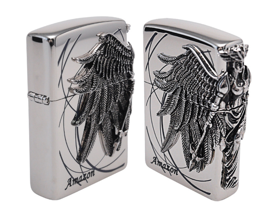 Zippo Lighter Amazon NI EMB Unique Design Windproof