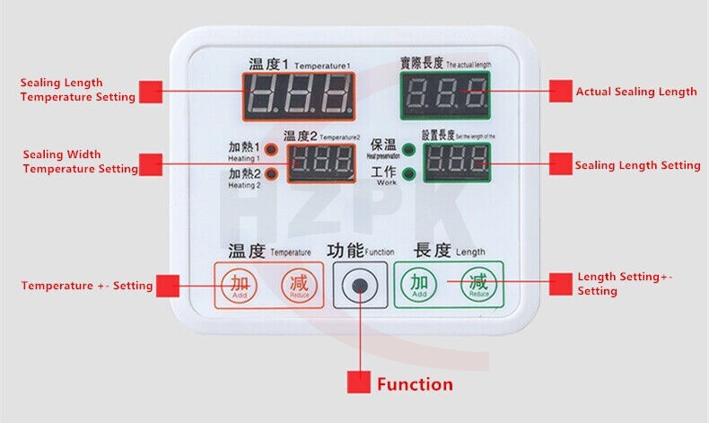 110V Multi-Function Granule Sachet Packaging Filler Form Fill Seal Machine