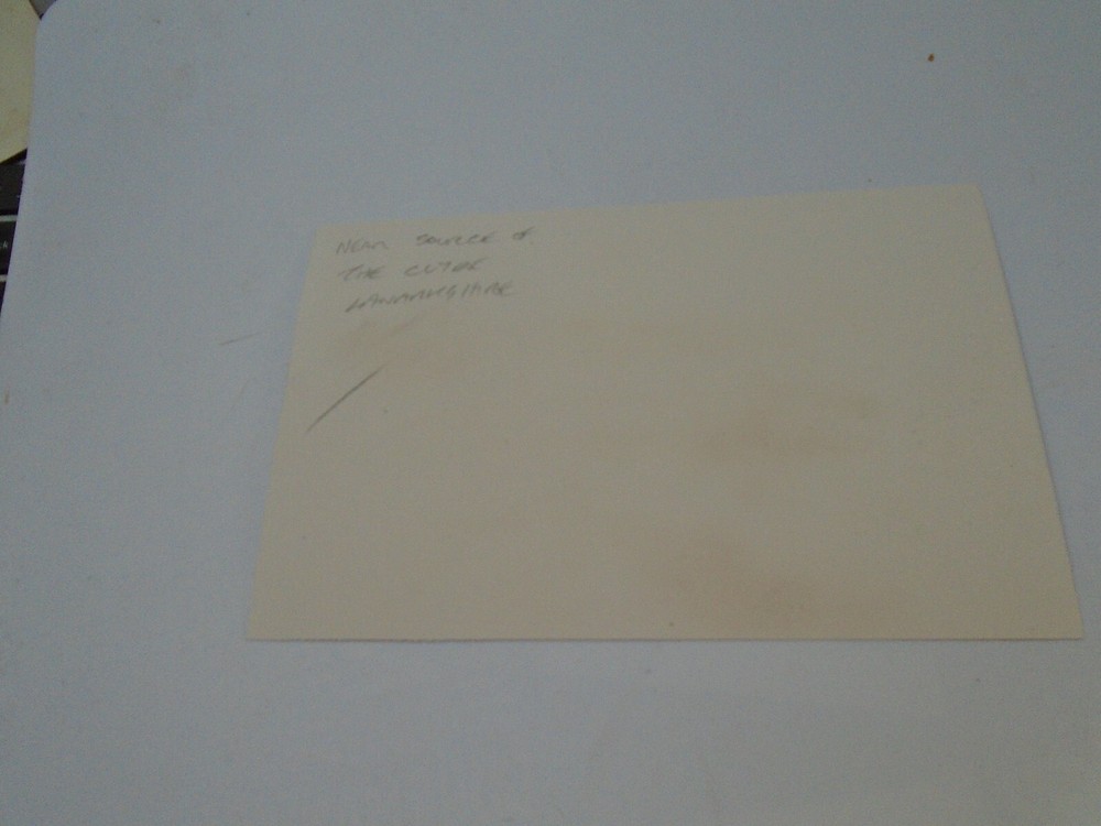 EPHEMERA CLYDE SOURCE AREA BOOKPLATE ? 14/9 cm attractive P32D STORAGE