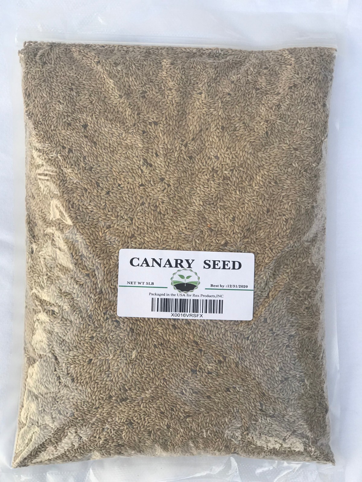 5 LB Canary Seed -Clean and Fresh