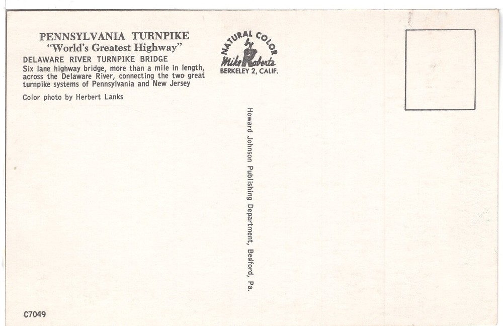 PENNSYLVANIA TURNPIKE - PC2922