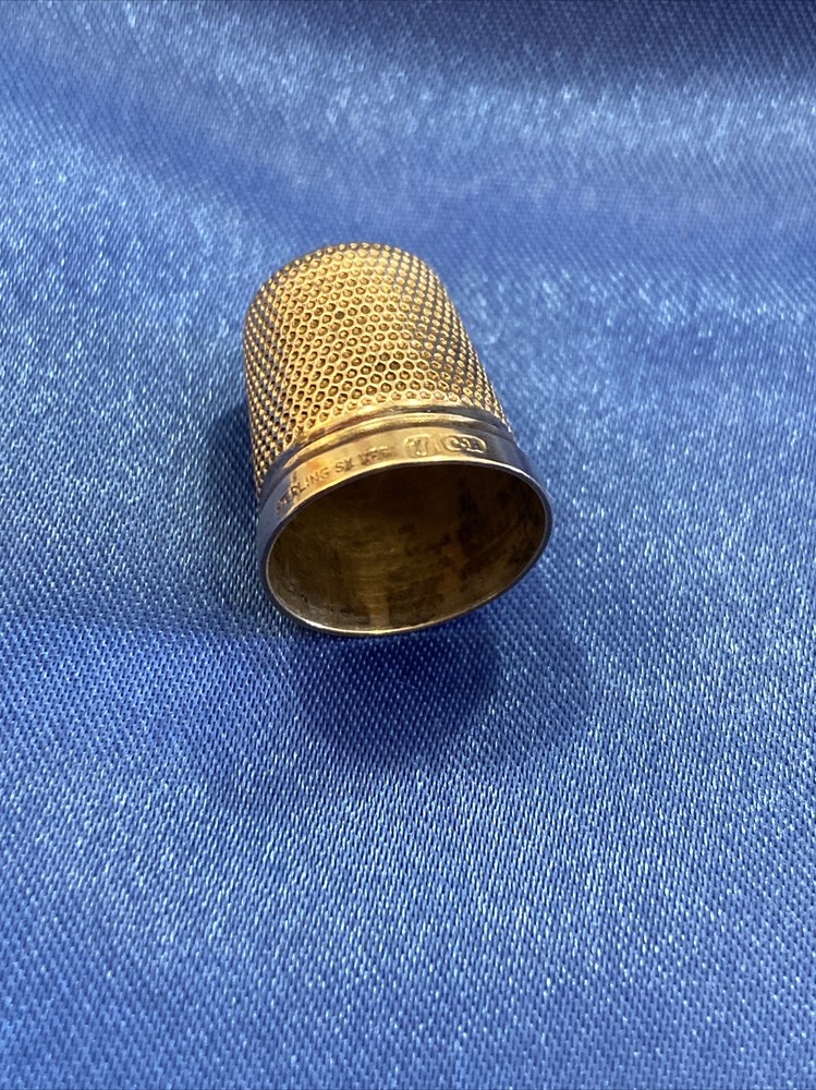 Charles Horner C. H SOLID STERLING SILVER THIMBLE No:7 - Read First