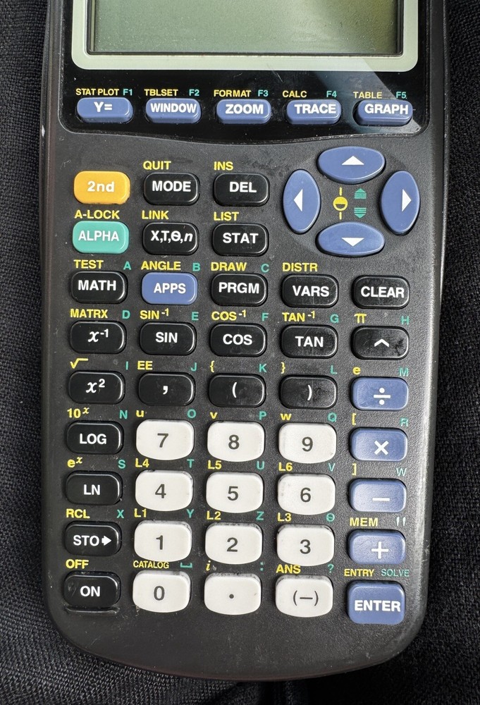 Texas Instruments TI-83 Plus Graphing Calculator | Tested | Works | Maths School