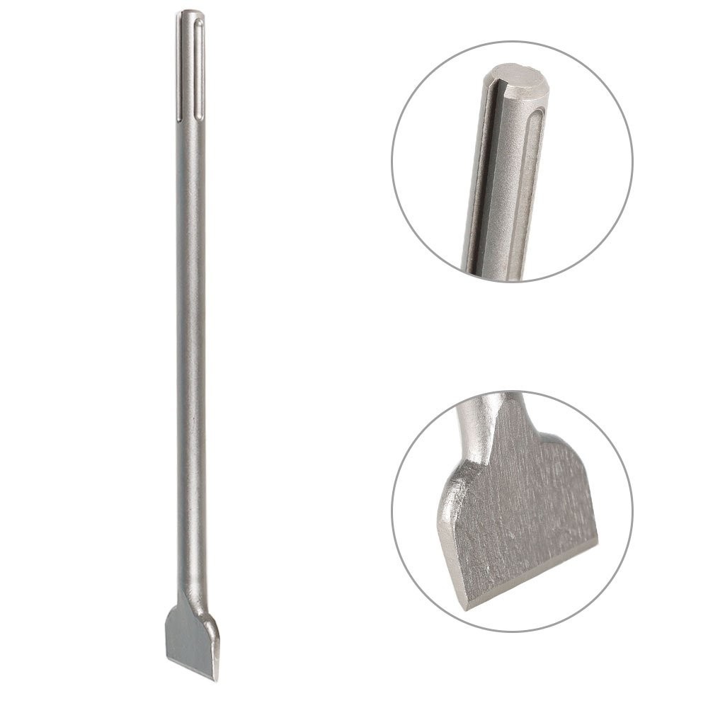 3 Pack 16 Inch SDS Max Chisel Rotary Hammer Drill Chisel Bits For Drilling