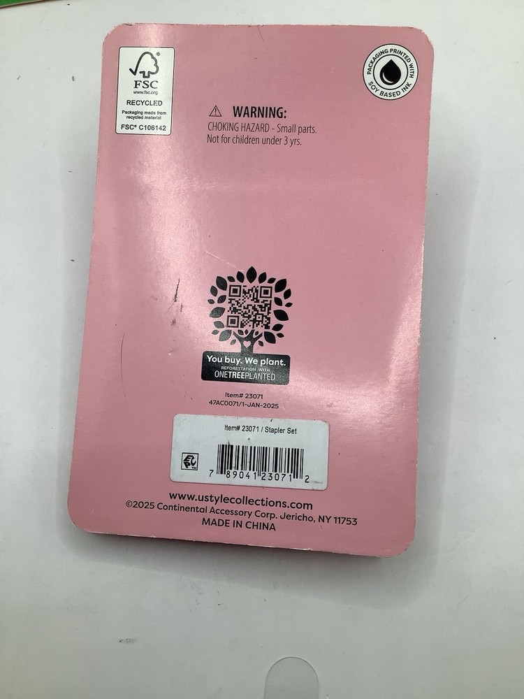 Stapler With Staples Unopened Package