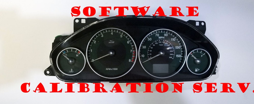 20012002 -2003 JAGUAR X-TYPE INSTR. CLUSTER SOFTWARE & ODOMETER CALIBRATION SVC.
