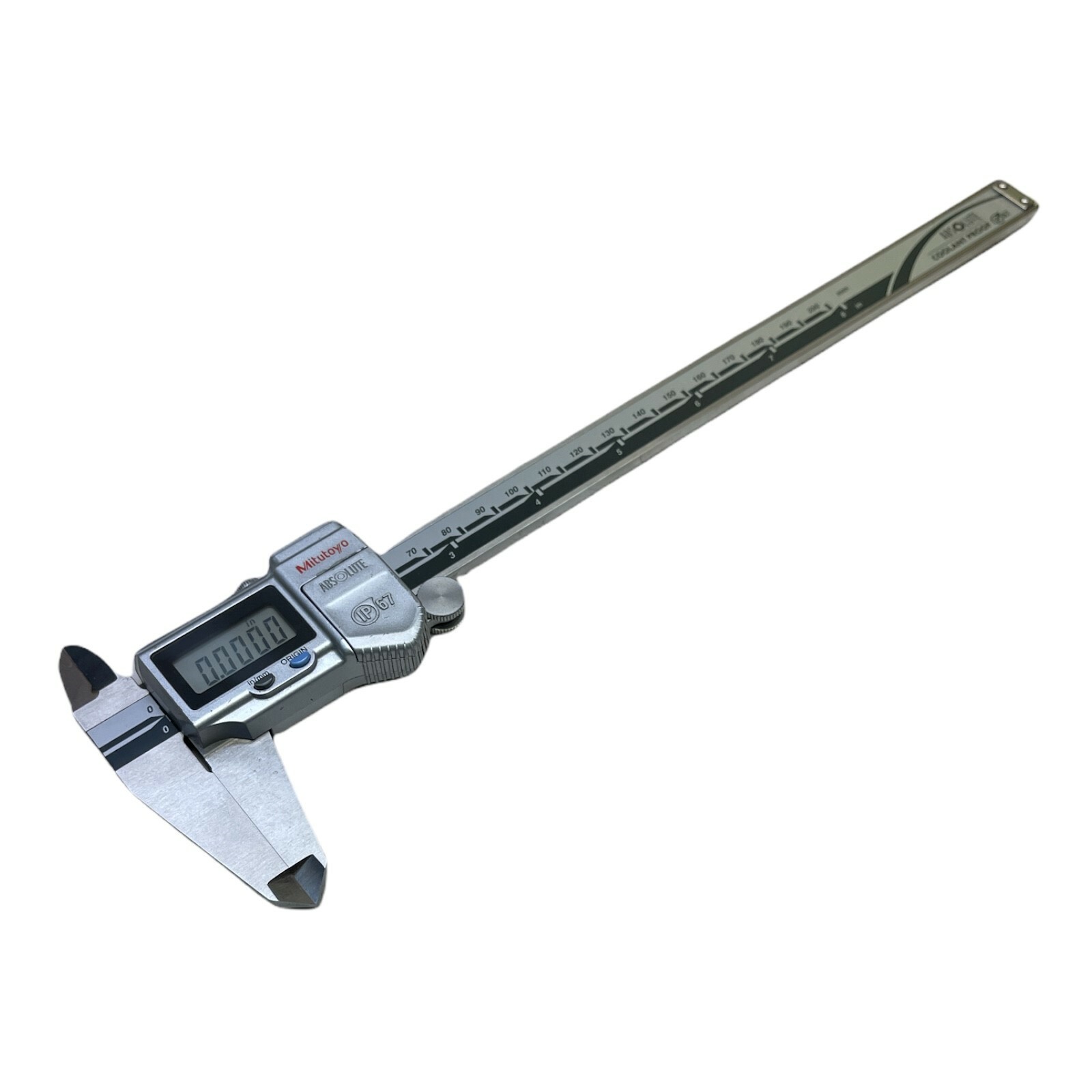 MITUTOYO 500-763-10 ABSOLUTE DIGITAL / DIGIMETRIC CALIPER 0-8" ***TESTED***