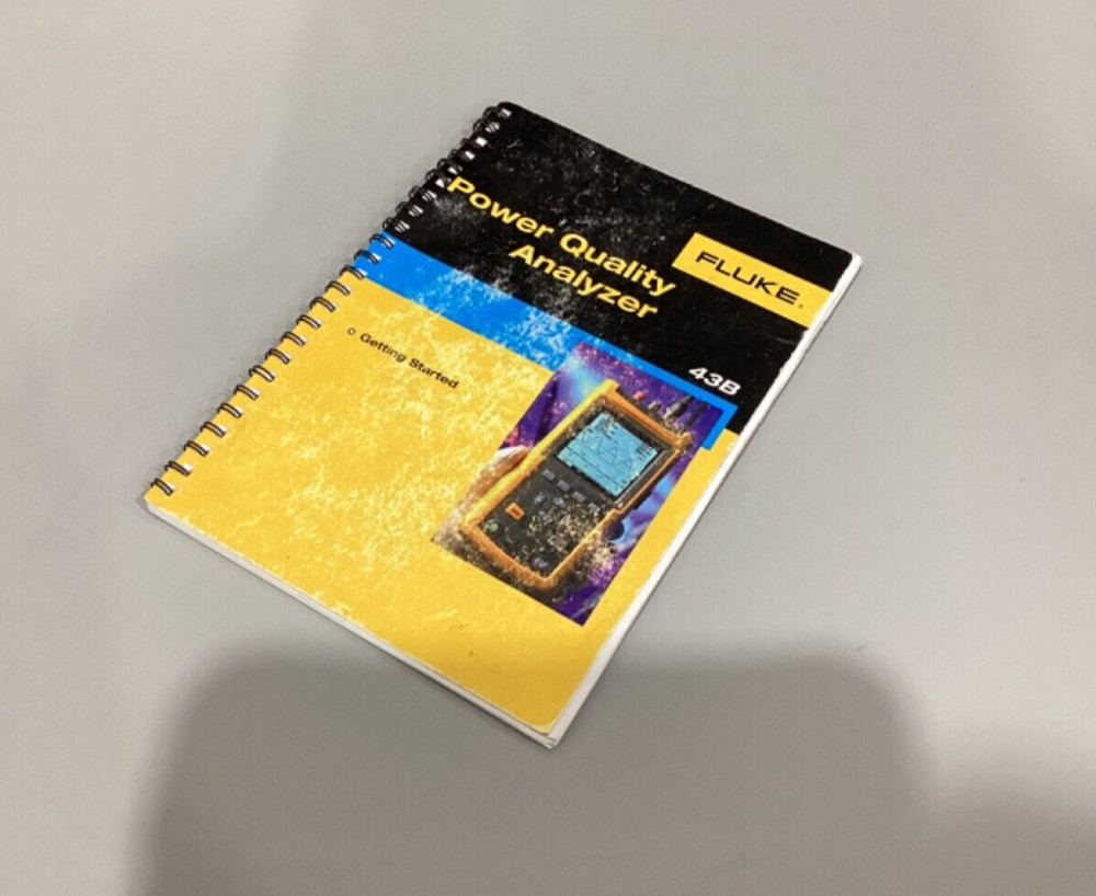Fluke Power Quality Analyzer 43B Getting Started Guide