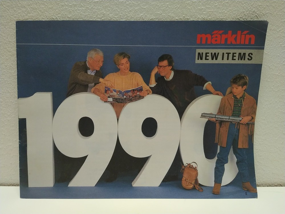Marklin 1990 Catalog Model Train Railroad Toy