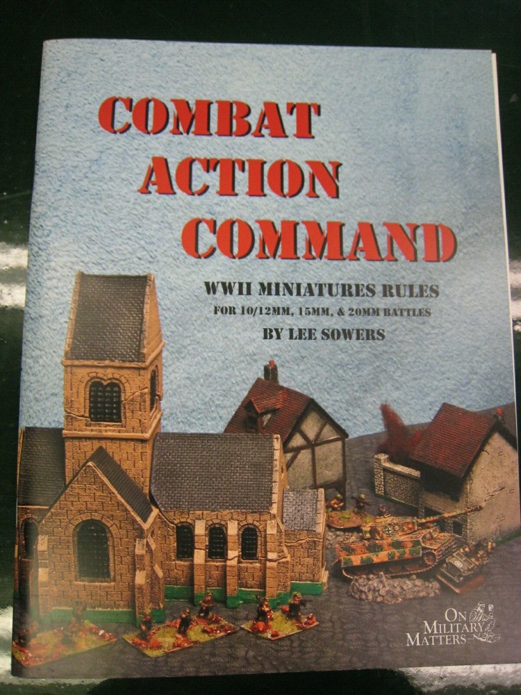 Combat Action Command WWII Miniatures Rules New Uncut