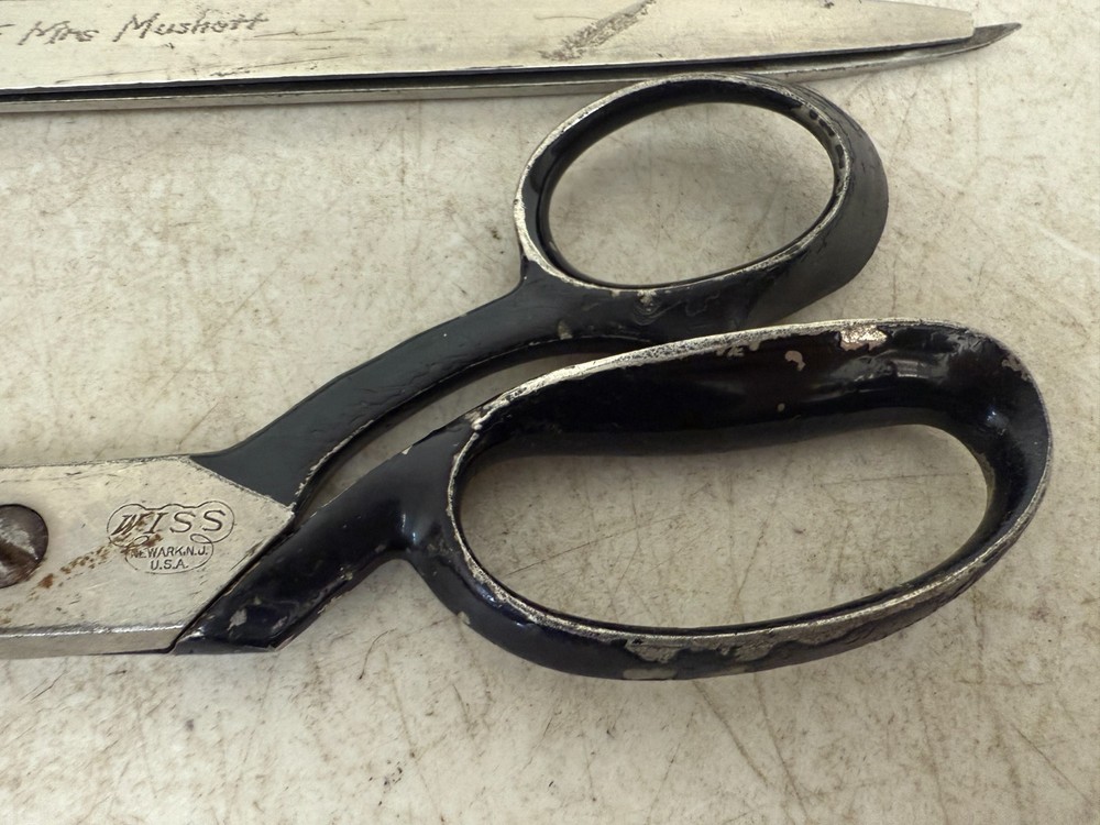 2x Robinson & McCrary Tailor Shears – Vintage Sewing Scissors – Sharp Blades