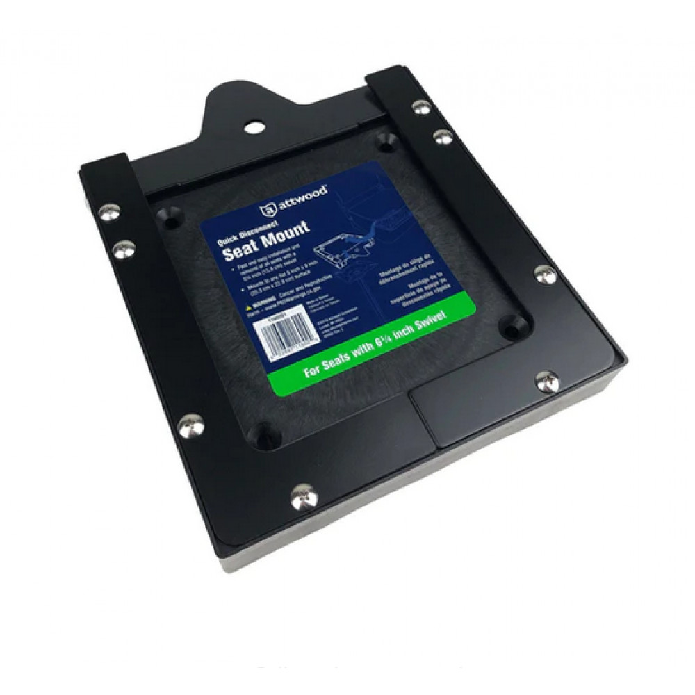 Attwood 11602D1 Engineered Plastic Quick Disconnect Seat Mount