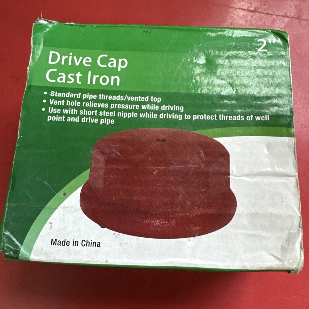 2” Cast Iron Drive Cap Water Source  Model No DC200