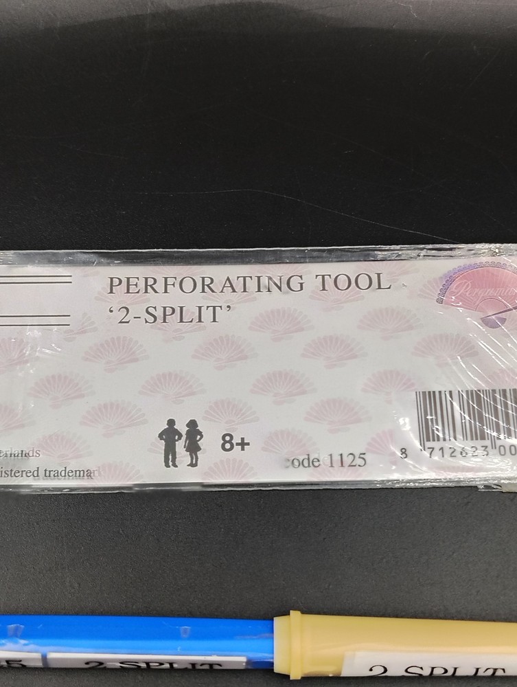 Vintage Pergamano 2 Split Perforating Tool 1125