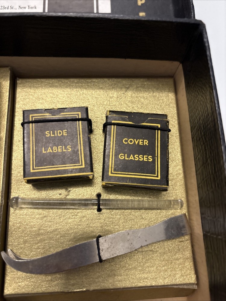 Vintage Model 2M Microset Microscope Kit Carolyn Mfg Co NY