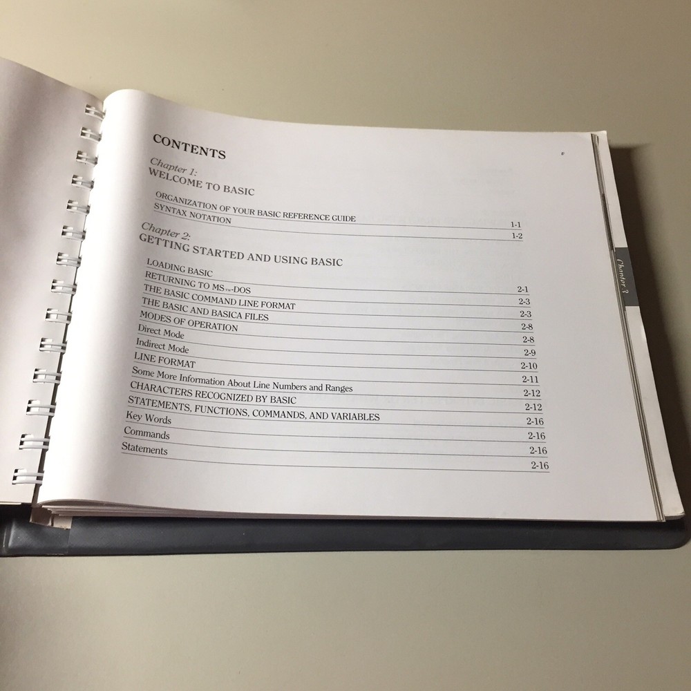 Vintage 1985 COMPAQ MS DOS & BASIC Version 3 Manuals VHTF