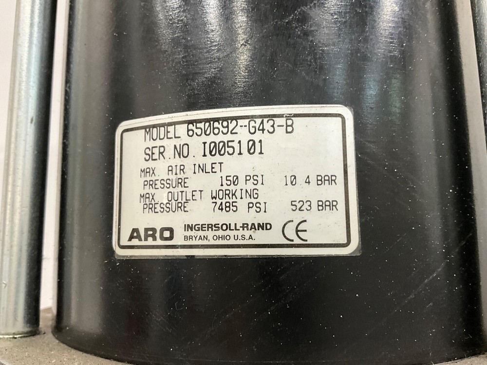 ARO 55 GALLON RAM DRUM PUMP PACKAGE MODEL: 650692.