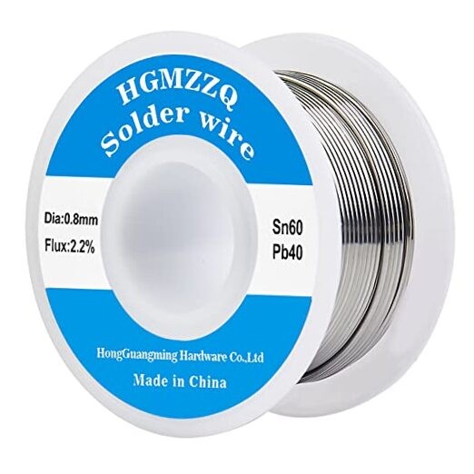 60/40 Tin Lead Solder Wire with Rosin core for Electrical Soldering 0.8mm-50g 1
