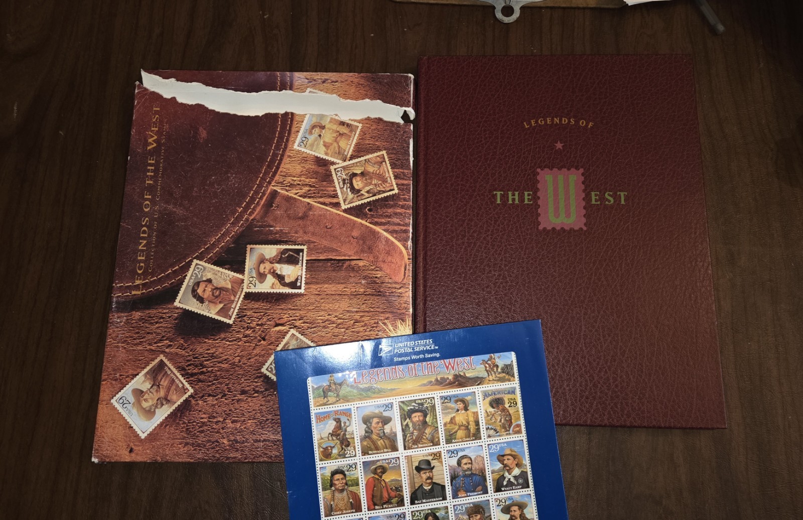 United States Sc# 2870 Legends of the West Recalled Error Sheet Mint MNH + BOOK