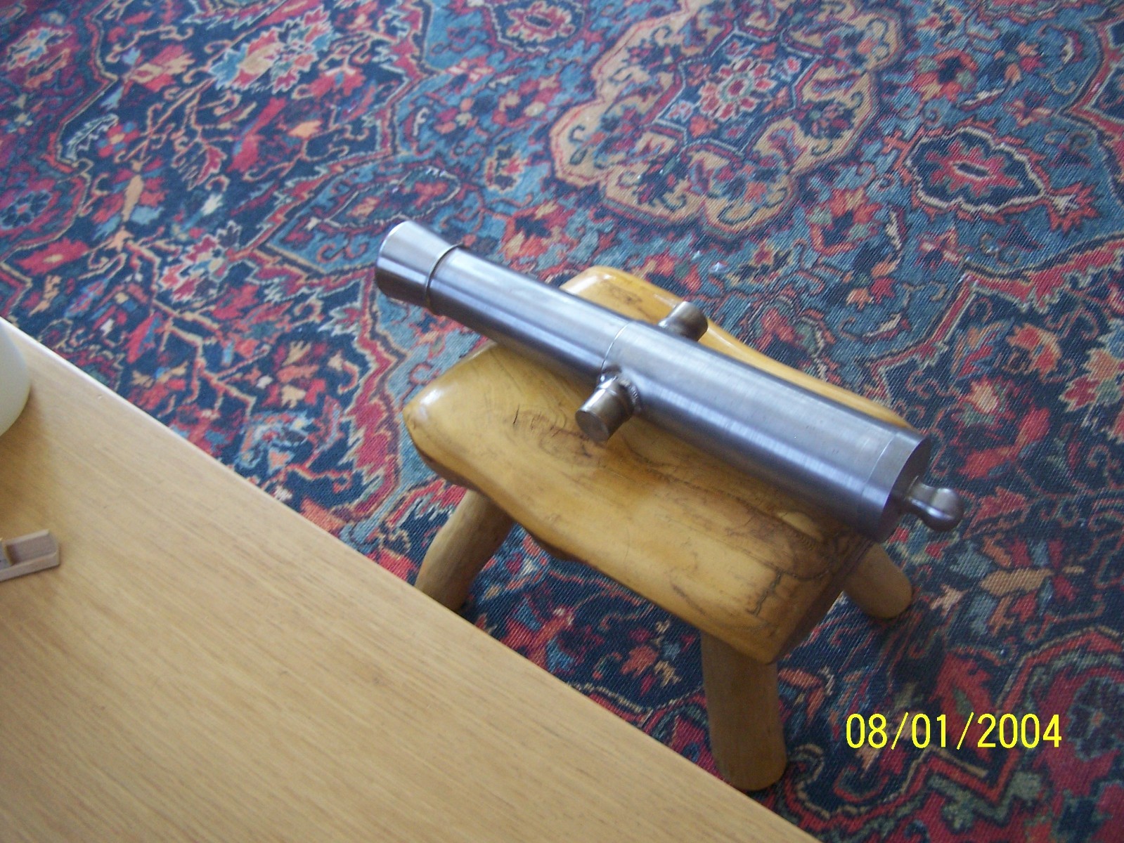 Black powder cannon 1861 1/3 scale 6 pounder Excellent