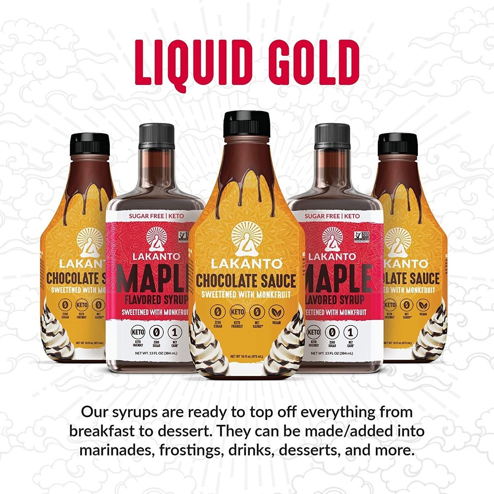Lakanto Maple Flavored Sugare-Free Syrup