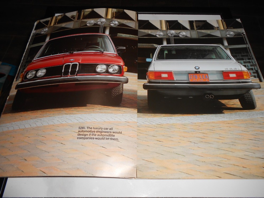 BMW 528i Brochure 1979