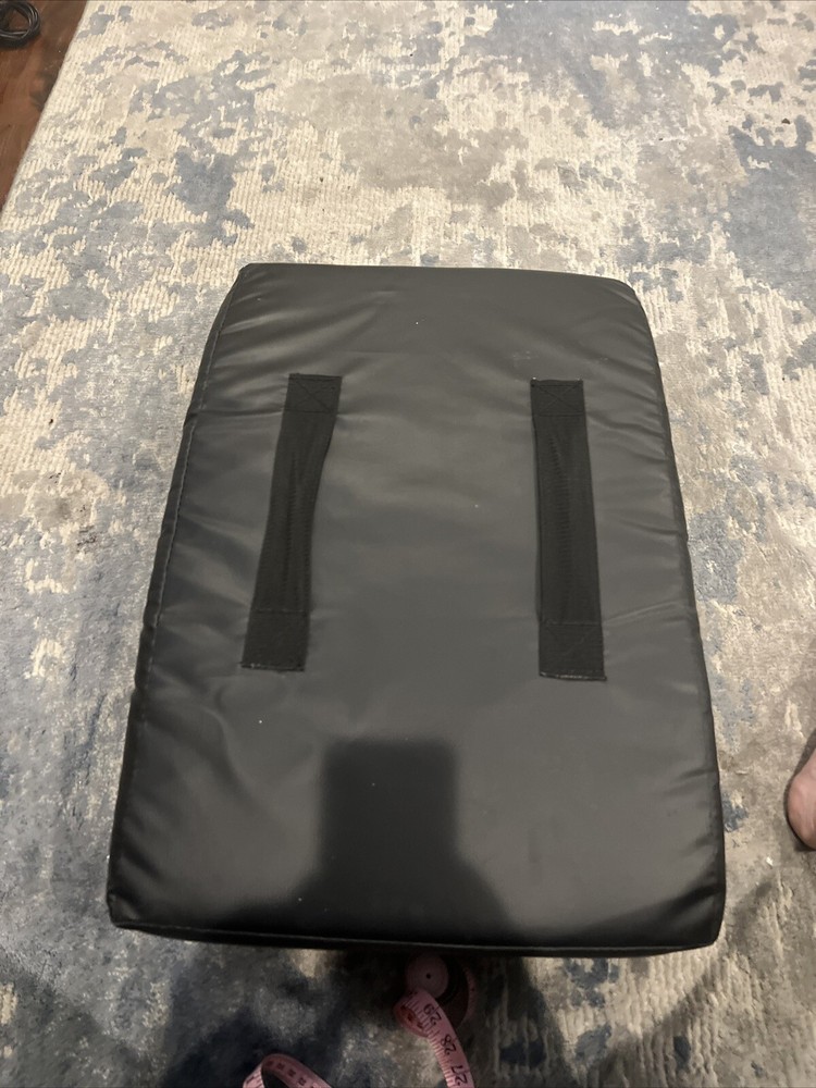 NEW Pro Down Collegiate Football Blocking Shield Black Strong Pad