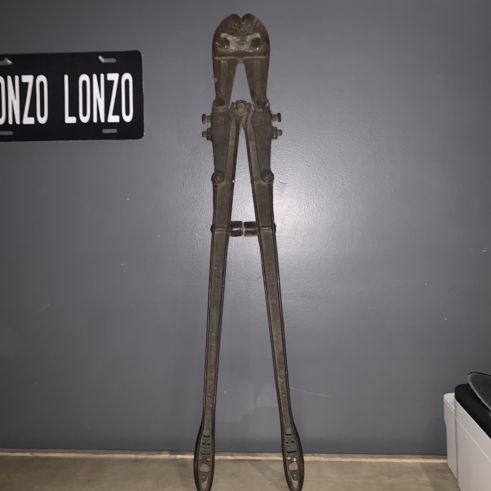 VTG HK Porter 30” HANDLE Cable Cutters! USED SHAPE! FULLY FUNCTIONAL!