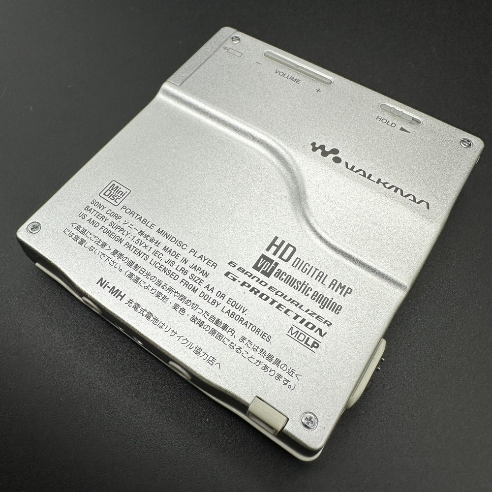 SONY MZ-E720 Portable Minidisc Player Tested
