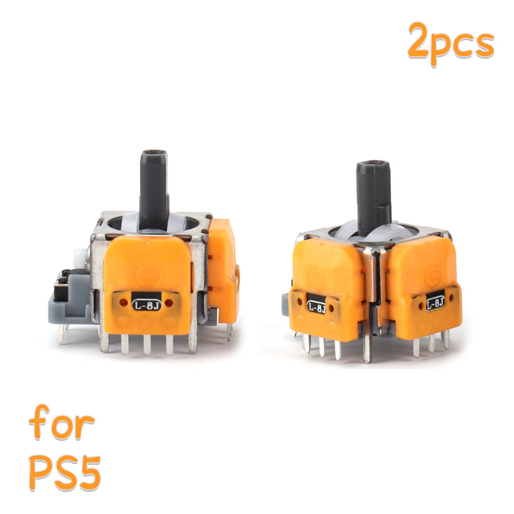 Replacement Hall Electromagnetic 3D Analog Joystick - 2 Pieces -PS4/PS5/Xbox
