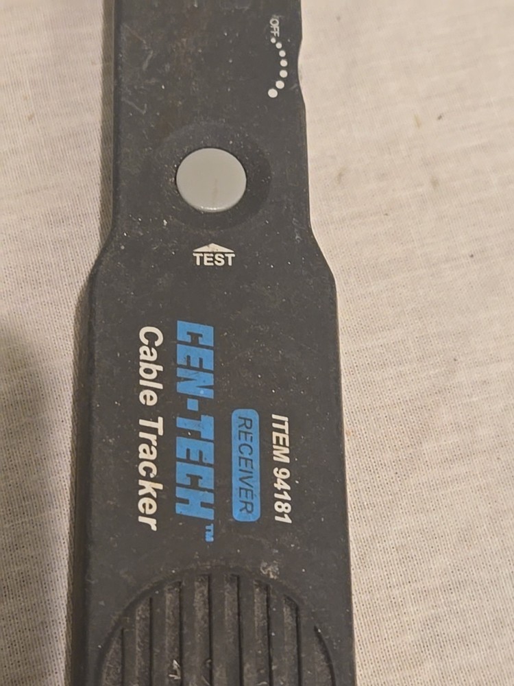 Cen-Tech Electrical Wire Tracer Cable Tracker Circuit Tester 94181 Receiver
