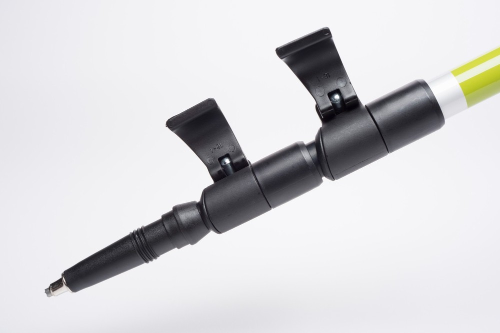 Pacemaker Stiix Expedition Trekking Poles with accessories.