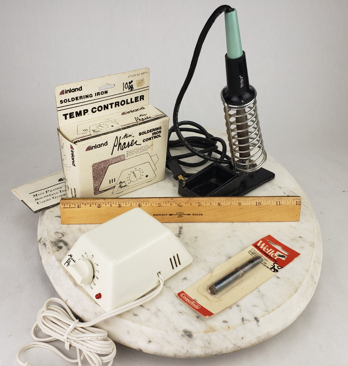 Weller W-100 100 Watt 120 Volt Heavy Duty Soldering Tips & Temperature Control