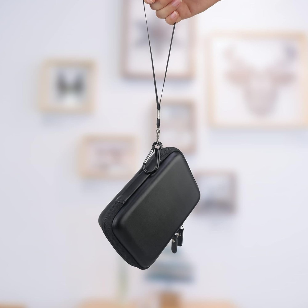 Compact Portable Carrying Case for USB Hard Drives - Extra Storage & Protection