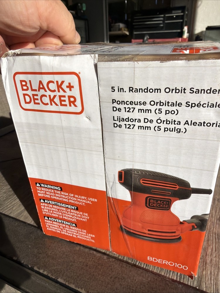 Black & Decker BDERO100 5in. Random Orbit Sander