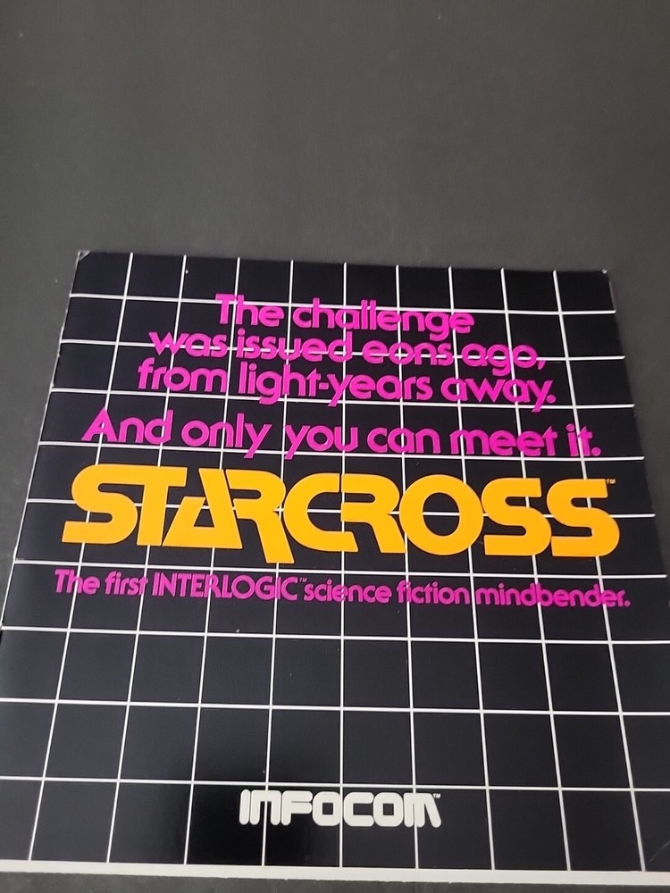 Starcross Instruction Booklet And Poster